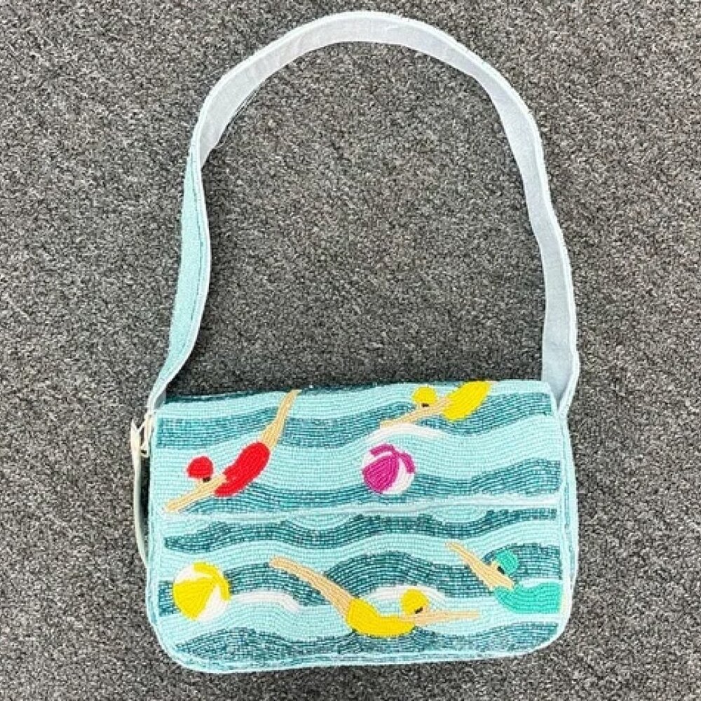 NWT Viral Beaded Bag
